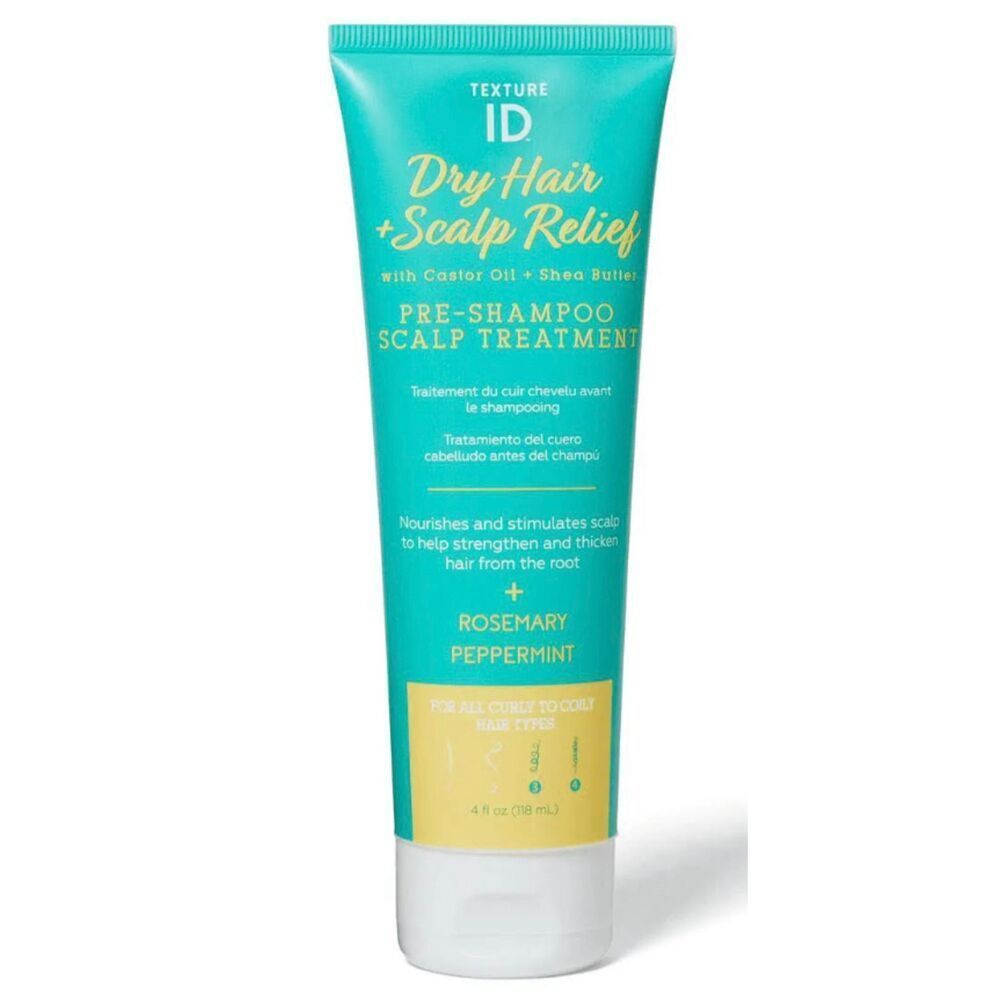 NEW Texture ID Pre-Shampoo & Exfoliating Dry Hair Scalp Scrub Treatment